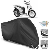 Coverplus Honda SH 150İ Siyah Motosiklet Branda