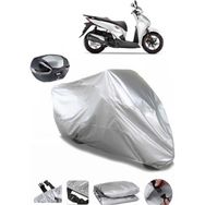 Coverplus Honda SH 300 Gri Arka Çanta Uyumlu Su Geçirmez Motosiklet Brandası