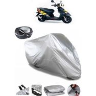 Coverplus Honda SXR 50 Gri Arka Çanta Uyumlu Su Geçirmez Motosiklet Brandası