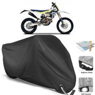 Coverplus Husqvarna FE 350 Siyah Motosiklet Branda