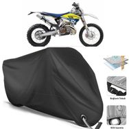 Coverplus Husqvarna TE 250 Siyah Motosiklet Branda