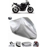 Coverplus Hyosung GT 250 P Gri Arka Çanta Uyumlu Su Geçirmez Motosiklet Brandası