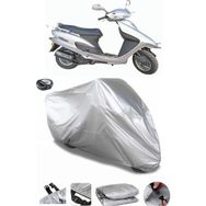 Coverplus Hyundai Cityzen 125 Gri Arka Çanta Uyumlu Su Geçirmez Motosiklet Brandası