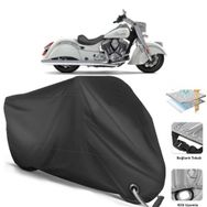 Coverplus Indian Chief Classic Siyah Motosiklet Branda