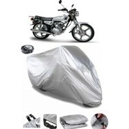 Coverplus Kanuni BS 100 Gri Arka Çanta Uyumlu Su Geçirmez Motosiklet Brandası