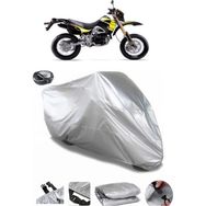 Coverplus Kanuni Cheetah 125 Gri Arka Çanta Uyumlu Su Geçirmez Motosiklet Brandası