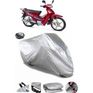 Coverplus Kanuni CUP 100 S Gri Arka Çanta Uyumlu Su Geçirmez Motosiklet Brandası