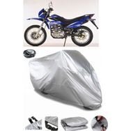 Coverplus Kanuni Enduro 200 Gri Arka Çanta Uyumlu Motosiklet Brandası