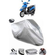 Coverplus Kanuni Mati 125 Gri Arka Çanta Uyumlu Su Geçirmez Motosiklet Brandası