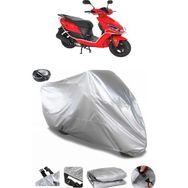 Coverplus Kanuni NEV 50 Gri Arka Çanta Uyumlu Su Geçirmez Motosiklet Brandası