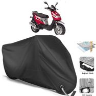 Coverplus Kanuni Popcorn 90 Siyah Motosiklet Branda
