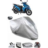 Coverplus Kanuni RS 125 Gri Arka Çanta Uyumlu Su Geçirmez Motosiklet Brandası