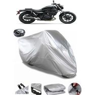 Coverplus Kawasaki EN 500 Gri Arka Çanta Uyumlu Su Geçirmez Motosiklet Brandası