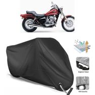 Coverplus Kawasaki EN 500 Siyah Motosiklet Branda