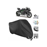 Coverplus Kawasaki Ninja H2 Siyah Motosiklet Branda