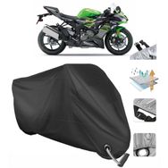 Coverplus Kawasaki Ninja ZX-6R Siyah Motosiklet Branda