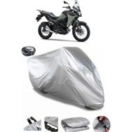 Coverplus Kawasaki Versys X300 Gri Arka Çanta Uyumlu Su Geçirmez Motosiklet Brandası