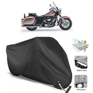 Coverplus Kawasaki VN 1500 Classic Tourer Siyah Motosiklet Branda