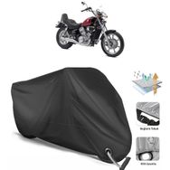 Coverplus Kawasaki VN 750 Vulcan Siyah Motosiklet Branda