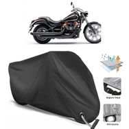Coverplus Kawasaki VN 900 Custom Special Siyah Motosiklet Branda