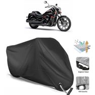 Coverplus Kawasaki VN 900 Siyah Motosiklet Branda