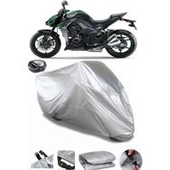 Coverplus Kawasaki Z 1000 Gri Arka Çanta Uyumlu Su Geçirmez Motosiklet Brandası