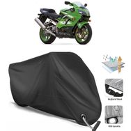 Coverplus Kawasaki ZX-9 R Siyah Motosiklet Branda
