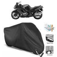Coverplus Kawasaki ZZR 1100 Siyah Motosiklet Branda