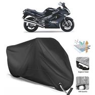 Coverplus Kawasaki ZZR 1200 Siyah Motosiklet Branda