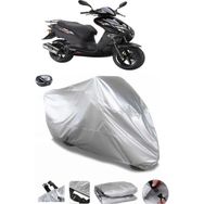 Coverplus Keeway Focus 150 Gri Arka Çanta Uyumlu Su Geçirmez Motosiklet Brandası