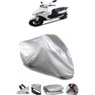 Coverplus Kral Motor Ares 125 Gri Su Geçirmez Motosiklet Brandası