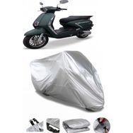 Coverplus Kral Motor Vega 125 Gri Su Geçirmez Motosiklet Brandası