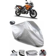 Coverplus Ktm 1190 Adventure Arka Çanta Uyumlu Su Geçirmez Gri Motosiklet Branda