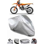 Coverplus KTM 150 EXC TPI Gri Su Geçirmez Motosiklet Brandası