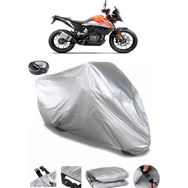 Coverplus KTM 250 Adventure Gri Arka Çanta Uyumlu Su Geçirmez Motosiklet Brandası
