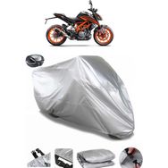 Coverplus KTM 250 Duke ABS Gri Arka Çanta Uyumlu Motosiklet Brandası