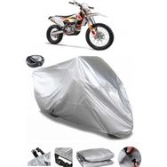 Coverplus KTM 450 EXC-F Six Days Gri Arka Çanta Uyumlu Su Geçirmez Motosiklet Brandası