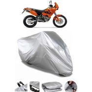 Coverplus KTM 640 Adventure Gri Su Geçirmez Motosiklet Brandası