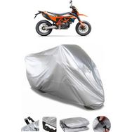 Coverplus KTM 690 SMC R Gri Su Geçirmez Motosiklet Brandası