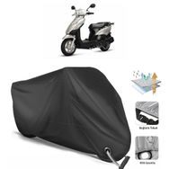 Coverplus Kuba Cargo Siyah Motosiklet Branda