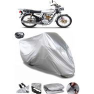 Coverplus Kuba CG 100 Gri Arka Çanta Uyumlu Su Geçirmez Motosiklet Brandası