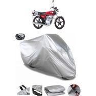 Coverplus Kuba CG 100/KM125-6 Gri Arka Çanta Uyumlu Su Geçirmez Motosiklet Brandası