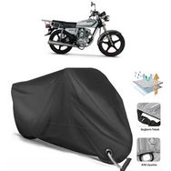 Coverplus Kuba CG150 Siyah Motosiklet Branda