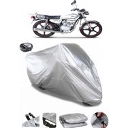 Coverplus Kuba Çita 125R Max Gri Arka Çanta Uyumlu Su Geçirmez Motosiklet Brandası