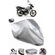 Coverplus Kuba Çita 180-FC Gri Arka Çanta Uyumlu Su Geçirmez Motosiklet Brandası