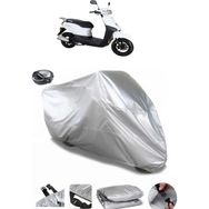 Coverplus Kuba City Go Gri Arka Çanta Uyumlu Su Geçirmez Motosiklet Brandası