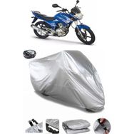 Coverplus Kuba Ruha 125 Gri Arka Çanta Uyumlu Su Geçirmez Motosiklet Brandası