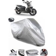Coverplus Kymco Agility 150 Gri Arka Çanta Uyumlu Su Geçirmez Motosiklet Brandası