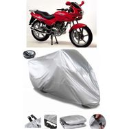 Coverplus Kymco CK 125 Pulsar Gri Arka Çanta Uyumlu Su Geçirmez Motosiklet Brandası