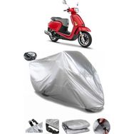 Coverplus Kymco Like 125 Gri Arka Çanta Uyumlu Su Geçirmez Motosiklet Brandası